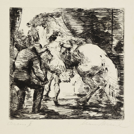 Hans Meid - Drypoint