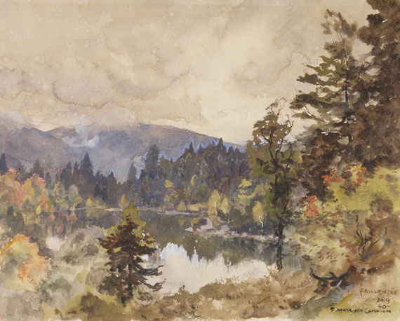 Edward Harrison Compton - Watercolor