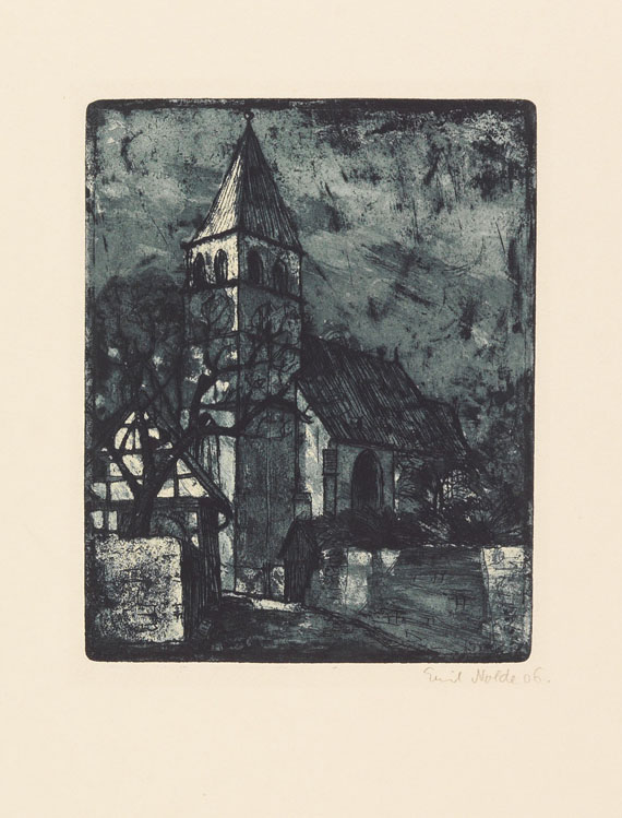 Emil Nolde - Etching