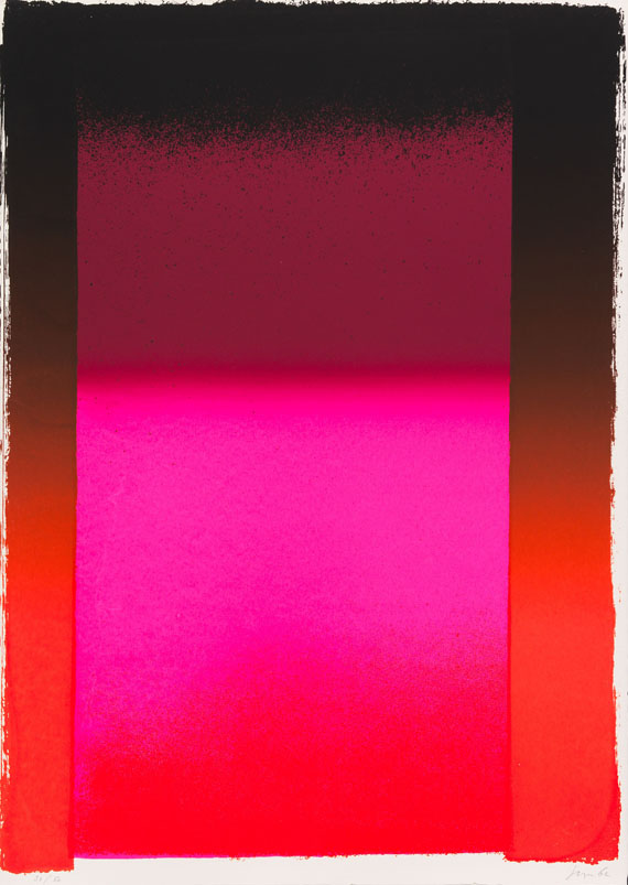Rupprecht Geiger - Silkscreen in colors