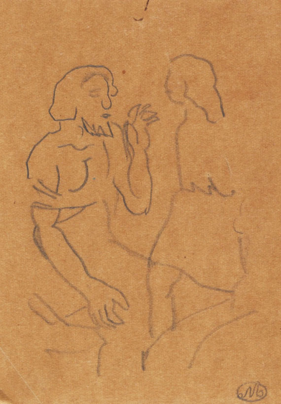 Aristide Maillol - Pencil
