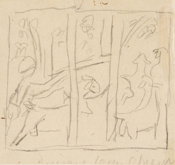 Aristide Maillol - Pencil