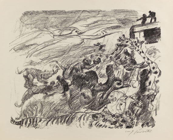 Lovis Corinth - Lithograph