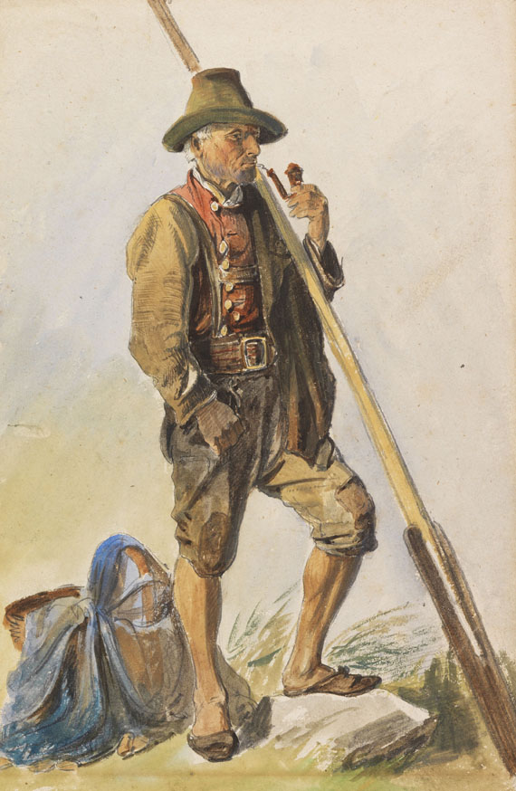 Friedrich Voltz - Watercolor