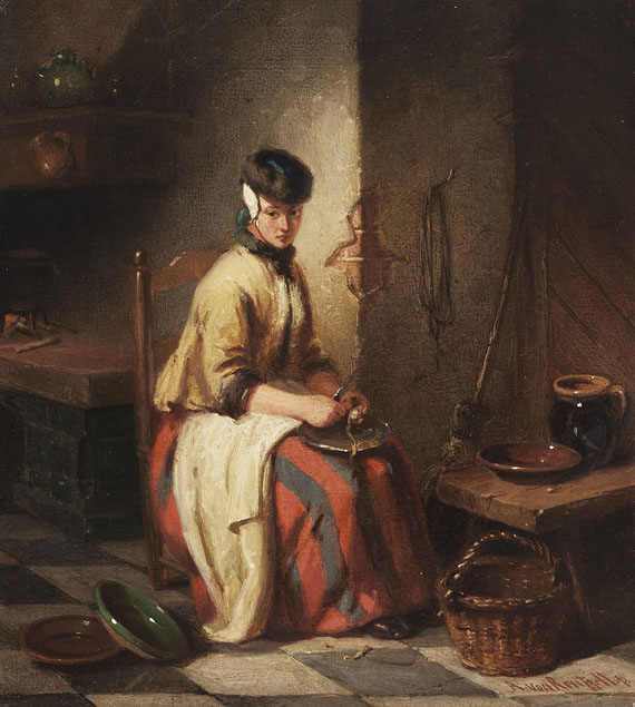 August von Rentzell - Oil
