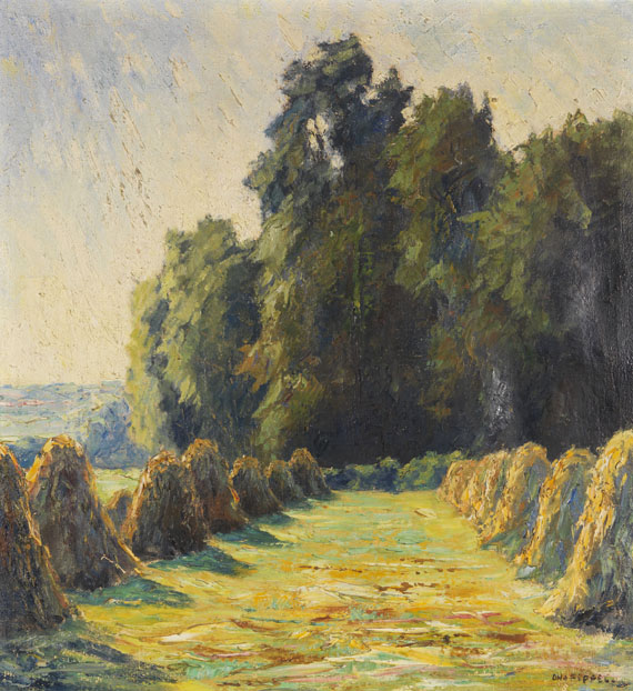 Otto Pippel - Oil on canvas