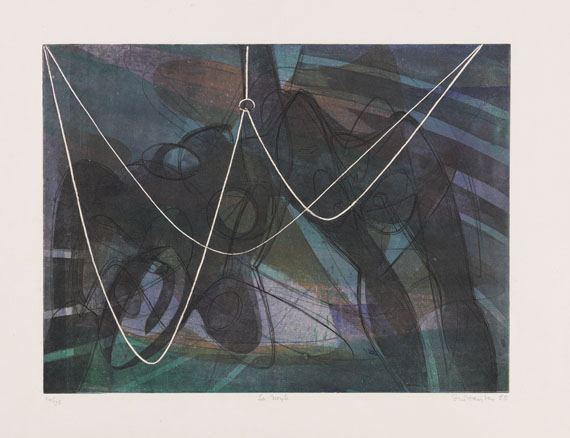 Stanley William Hayter - Etching in colors