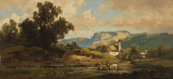 Paul Moralt - Oil on canvas