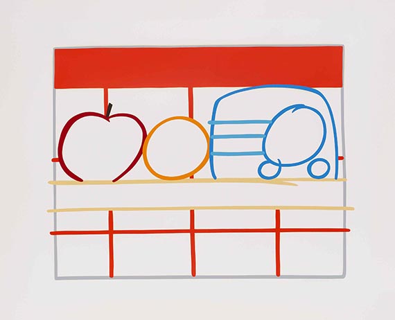 Tom Wesselmann - Silkscreen in colors