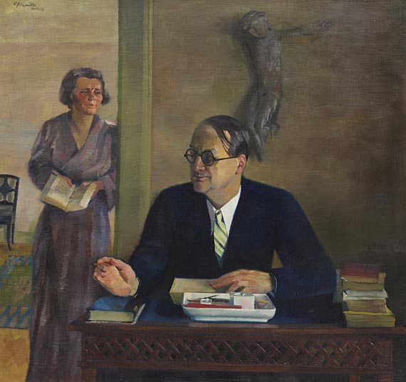 Conrad Felixmüller - Oil on canvas