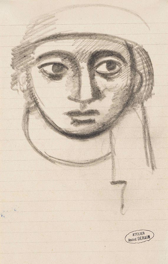 André Derain - Pencil drawing