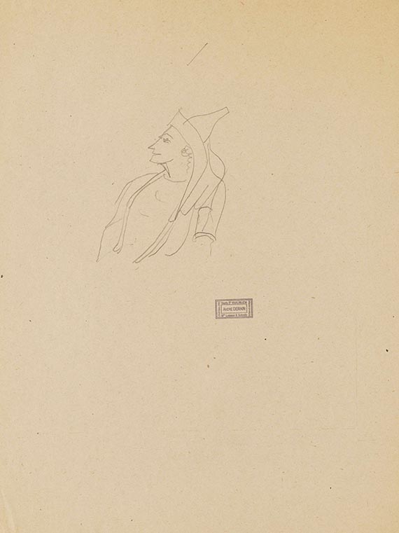 André Derain - Pencil drawing