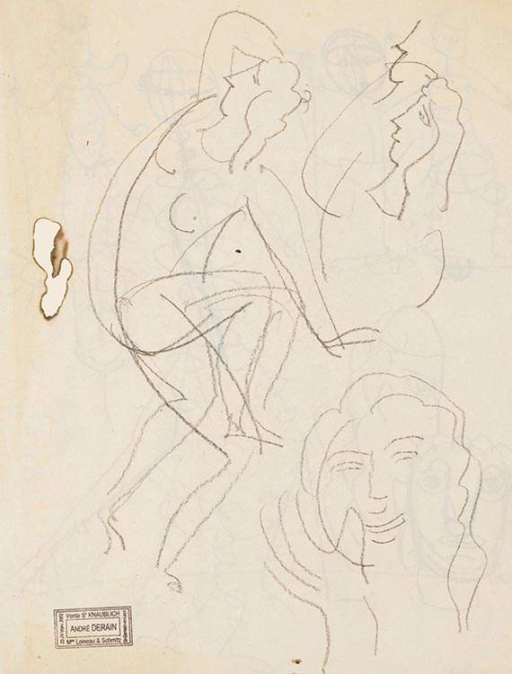 André Derain - Pencil drawing