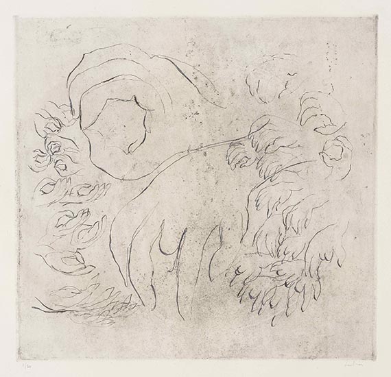 Jean Fautrier - Etching