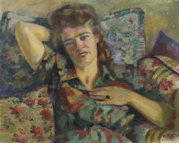 Conrad Felixmüller - Oil on canvas
