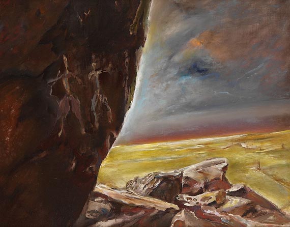 Sighard Gille - Oil on panel