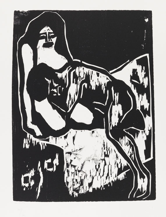 Karl Schmidt-Rottluff - Woodcut