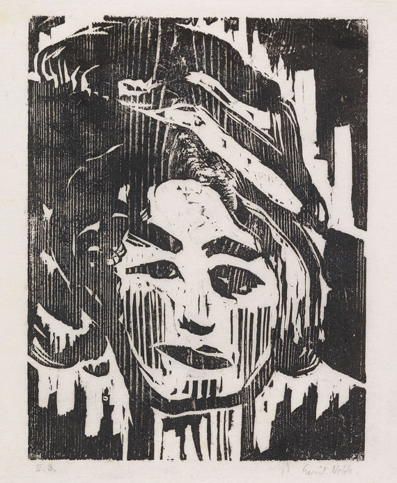 Emil Nolde - Woodcut