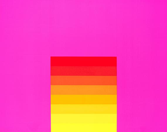 Rupprecht Geiger - Silkscreen in colors
