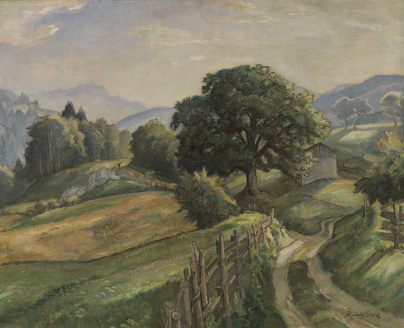 Rudolf Sieck - Oil on canvas
