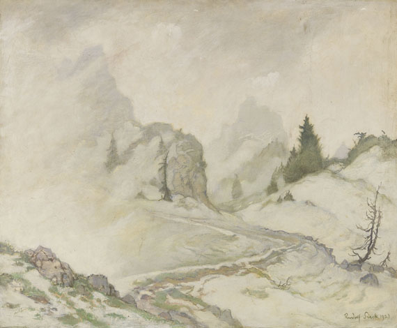 Rudolf Sieck - Tempera