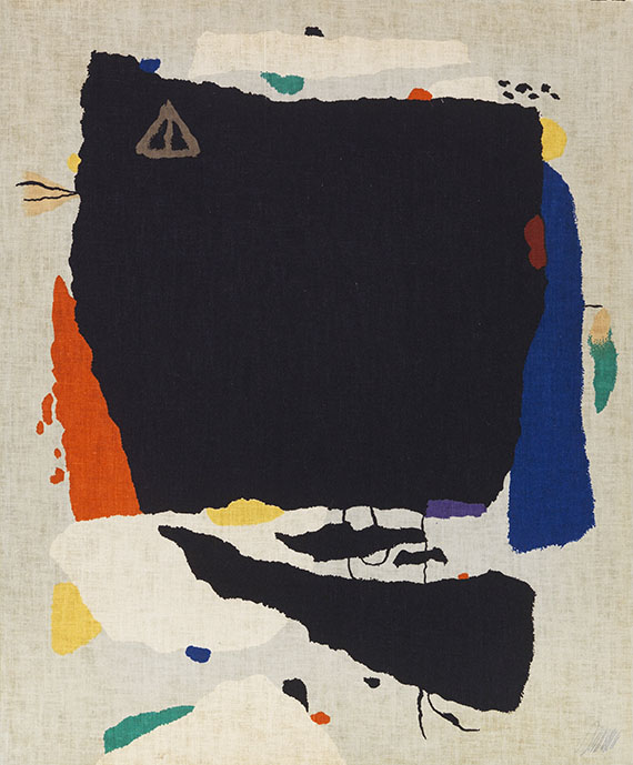 Willi Baumeister - Silkscreen in colors