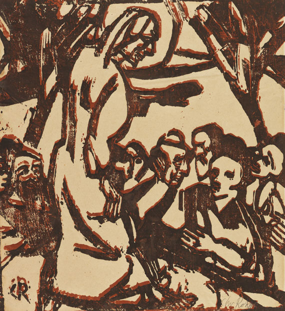 Christian Rohlfs - Woodcut