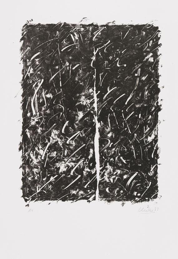 Günther Uecker - Lithograph