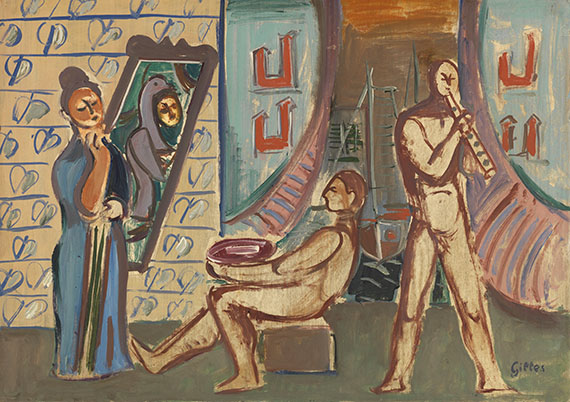 Werner Gilles - Gouache