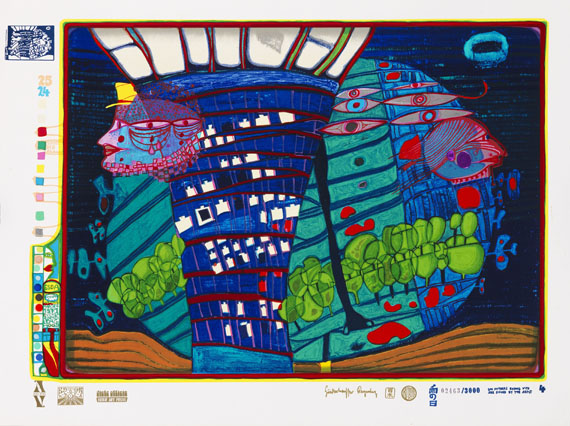 Friedensreich Hundertwasser - Silkscreen