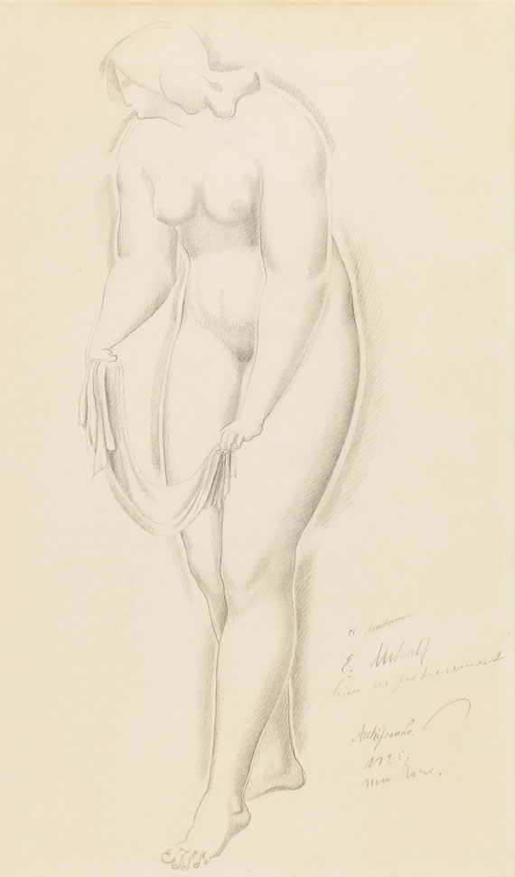 Alexander Archipenko - Pencil