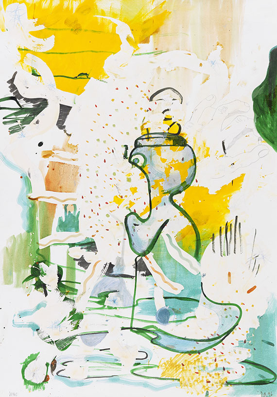 Daniel Richter - Mixed media