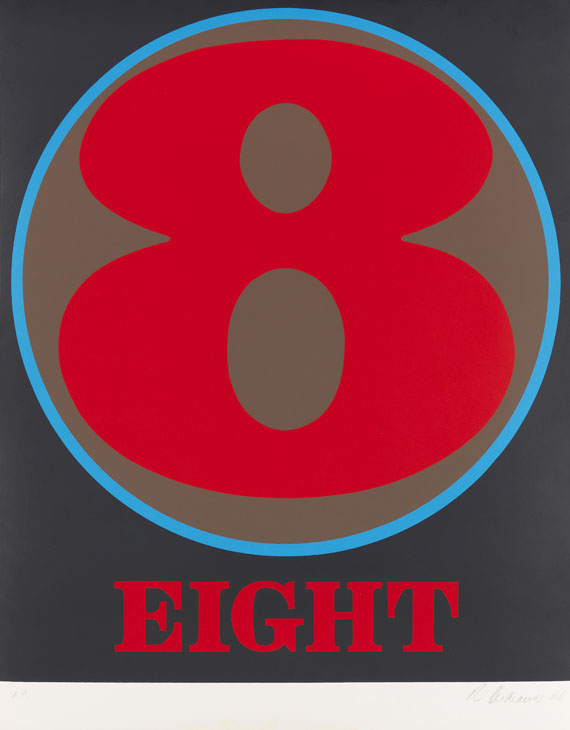 Robert Indiana - Silkscreen in colors