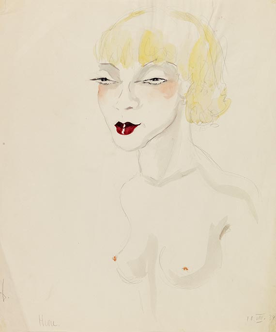 Dodo (d. i. Dörte Clara Wolff) - Watercolor