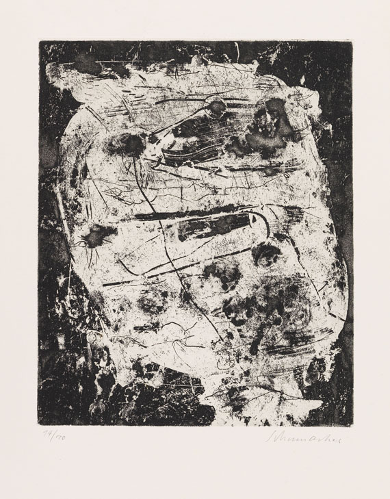 Emil Schumacher - Etching