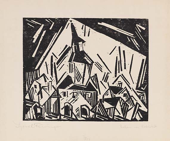 Lyonel Feininger - Woodcut