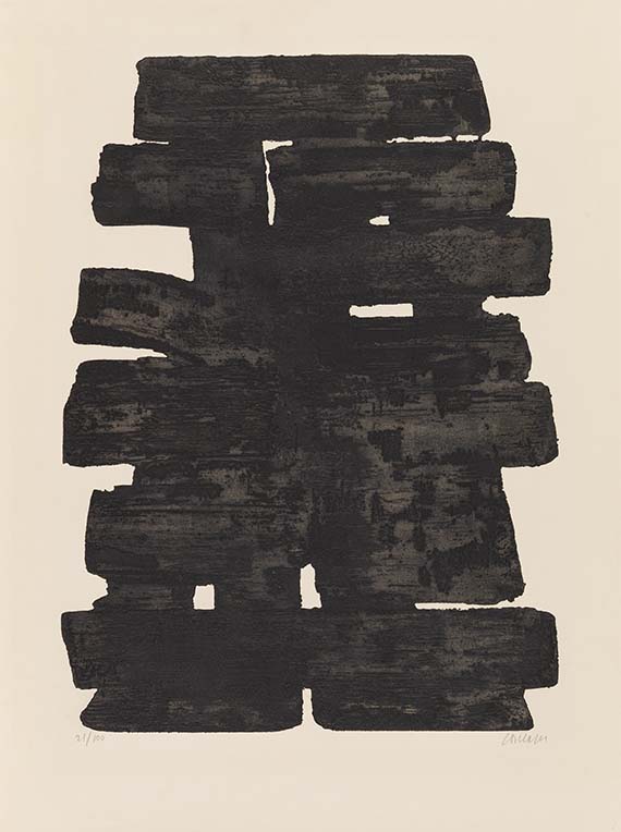 Pierre Soulages - Etching