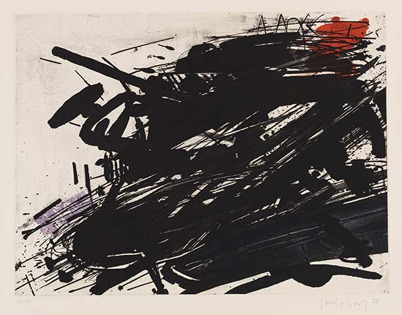 K.R.H. (d.i. Kurt R. Hoffmann) Sonderborg - Etching and aquatint in colors