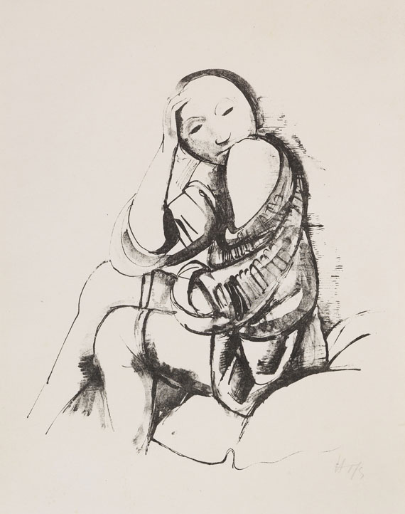 Karl Hofer - Lithograph