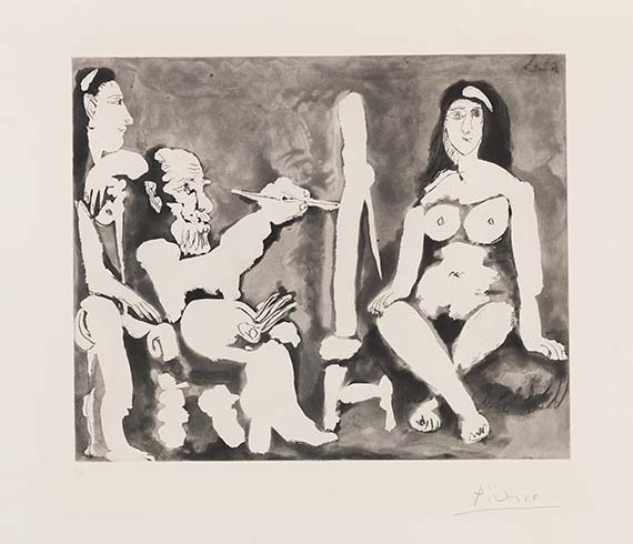 Pablo Picasso - Drypoint