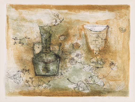 Zao Wou-Ki - Lithograph in colors
