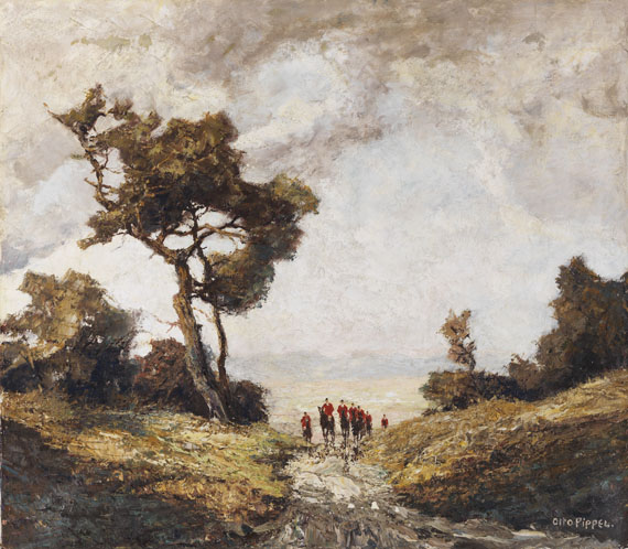 Otto Pippel - Oil on canvas