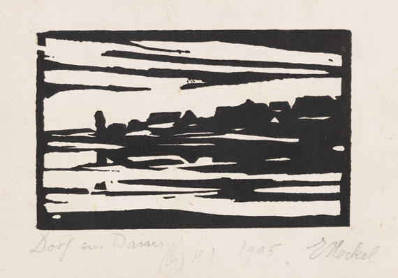 Erich Heckel - Woodcut