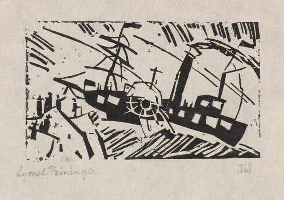 Lyonel Feininger - Woodcut
