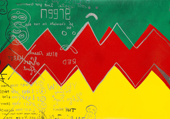 Tal R - Silkscreen in colors
