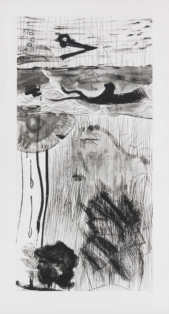 Per Kirkeby - Aquatint