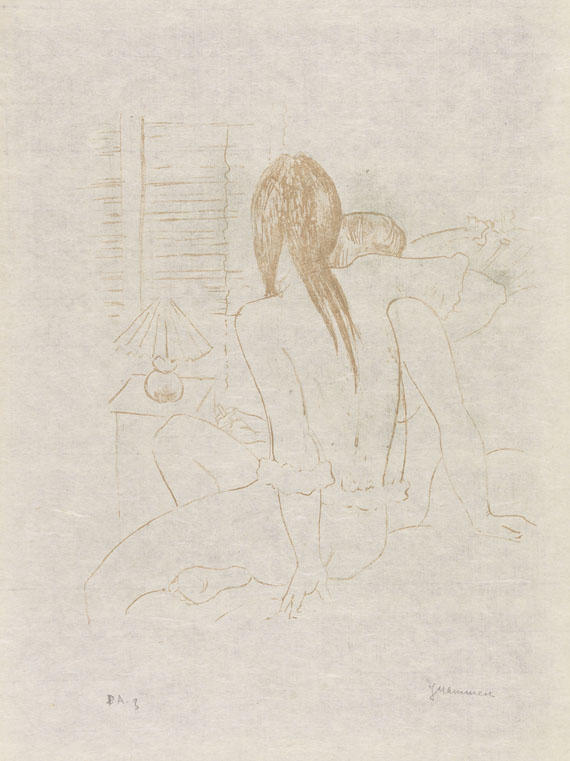 Jeanne Mammen - Lithograph