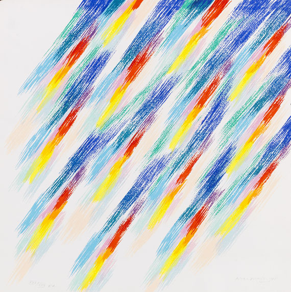 Piero Dorazio - Silkscreen in colors