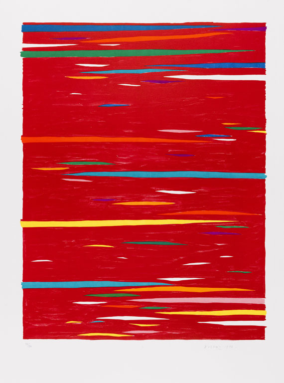 Piero Dorazio - Lithograph in colors