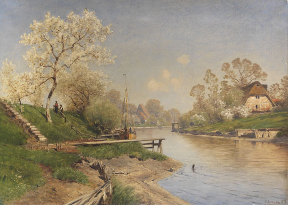 Ascan Lutteroth - Oil on canvas